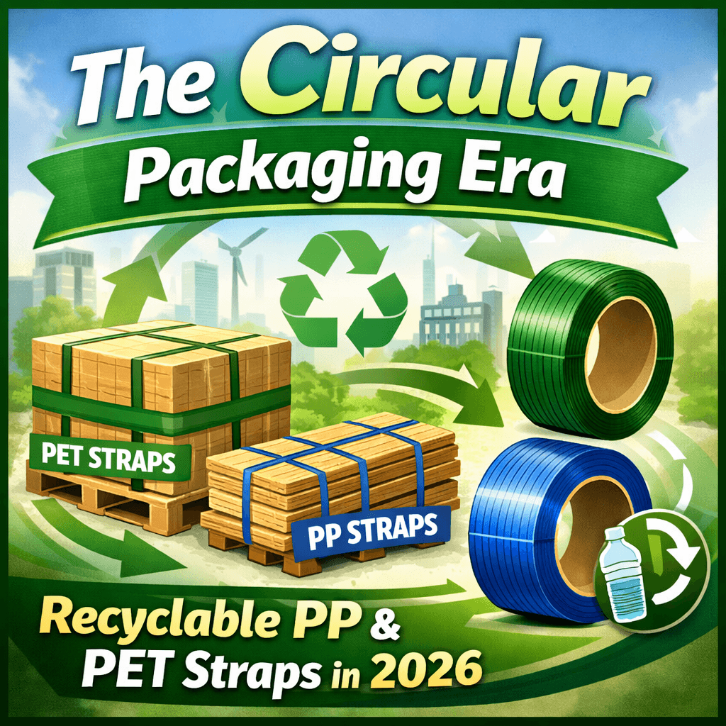 The Circular Packaging Era: Recyclable PP and PET Straps in 2026