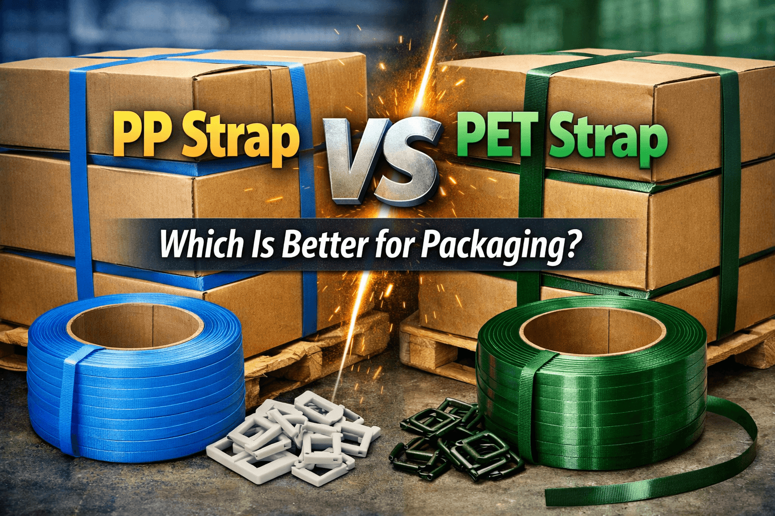 PP Strap vs. PET Strap: Which Is Better for Packaging?