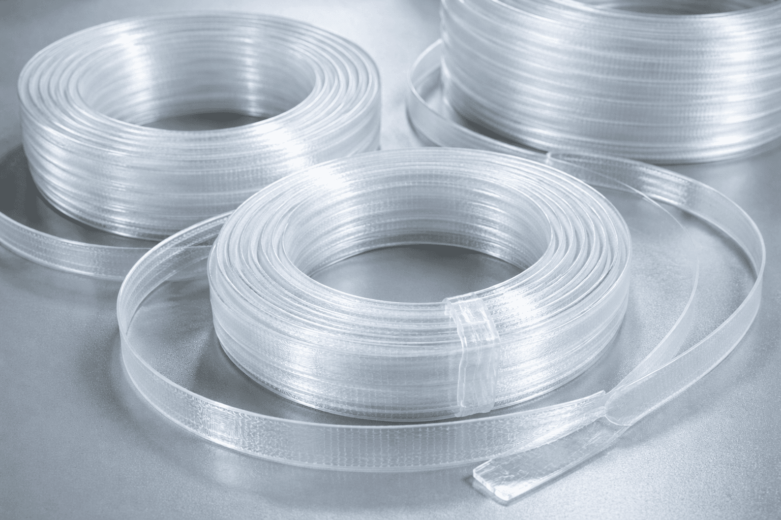 Transparent clear packaging strap - HB Sub Noor Industries